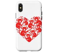 Koala Bear Heart Shaped Koalas Case for iPhone X/XS