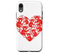 Koala Bear Heart Shaped Koalas Case for iPhone XR