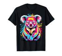 Koala Bear Men Woman Colorful Watercolor T-Shirt