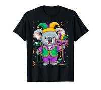 Koala Bear New Orleans Mardi Gras Parade Celebration T-Shirt