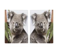 Koala Bear Passport Holder Passport Wallet PU Leather Passports Protective Cover Slim Travel Accessories