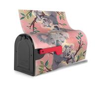 Koala Bear Print Reusable Mailbox Cover Waterproof Mailbox Decor Magnetic Sun Protection Unique