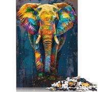 Koala Beauty Watercolor Puzzles 500 Pieces Wooden Puzzles Puzzles for Adults & Teenager Educational Puzzle 500pcs (52x38cm)