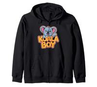 Koala Boy Childrens Koala Bear Product Youth Kids Boys Koala Zip Hoodie