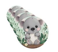 Koala Car Air Freshener Cards for Women Men 4 Pack Cute Car Accessories Long Lasting Scent Car Diffuser Hanging Auto Aromatherapy Tablets Car Fresheners Gifts