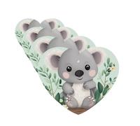 Koala Car Air Freshener Cards for Women Men 4 Pack Cute Car Accessories Long Lasting Scent Car Diffuser Hanging Auto Aromatherapy Tablets Car Fresheners Gifts