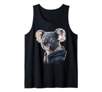 Koala Cartoon Animal Lover Forest Japan Cool Motif Men Women Tank Top