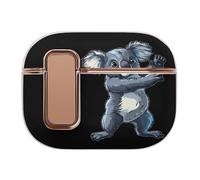 Koala Dancing Cute Compatible with Airpod Pro 1/2 Case PC Scratch-Resistant Drop-Proof Protective Cover with Secure Buckle