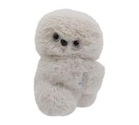 Koala Doll,Stuffed Animal Koala Bear Plush Toy,Soft Cuddly Soothing Toy Doll,Shy Desk Pet Plush,Adorable Robotic Companion for Office Stress Relief & Home Decor(White - Electric version)