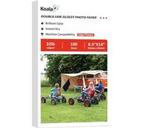 Koala Double Sided Thin Glossy Photo Paper 8.5x14 In 32LB 100 Sheets