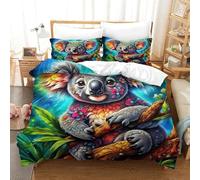 Koala Duvet Cover Set And Absolutely Stunning Quilt Cover with Ultrasoft Hypoallergenic Soft Lightweight And with Pillowcases for for Boys Girls Kids Youth Teens And Adults Kids Made with Soft Premium