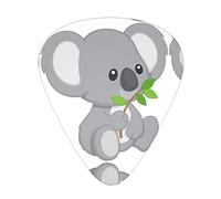 koala eat leaf Advanced guitar pick 12 pieces Three thicknesses for bass, electric guitar, acoustic guitar bag
