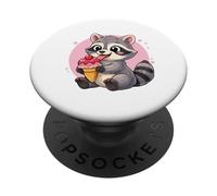 Koala Eating Ice Cream Graphic Boys Girls Koala Lover PopSockets Adhesive PopGrip