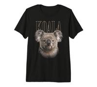 Koala Face Forest Aussie Wildlife Nature Koala Bear Premium T-Shirt