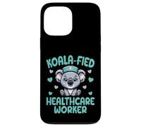 Koala-Fied Healthcare Worker - Hospital Staff Koala Lover Case for iPhone 13 Pro Max