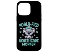 Koala-Fied Healthcare Worker - Hospital Staff Koala Lover Case for iPhone 14 Pro Max