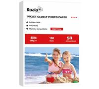 Koala Glossy Inkjet Photo Paper 5X7 Inches 48lb 100 Sheets
