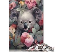 Koala Haven Jigsaw Puzzles Puzzle for Adults Kids. 1000 Piece Whimsical Challenge Toy Educational Games Home Decoration for Educational Games Gifts 1000pcs (75x50cm)