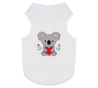 'Koala Holding Heart' Pet Dog/Cat T-Shirt (PT00084726)