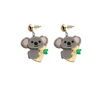 Koala in Tree Australian Animals Gift Koala Lovers Gift Cute Koala Earrings Animal Lover Gifts (Koala Earrings)