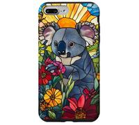 Koala in Wildflower Field with Monarch Butterflies Case for iPhone 7 Plus/8 Plus