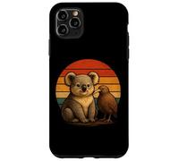 Koala Kiwi Retro Animal Friends Case for iPhone 11 Pro Max