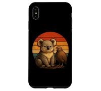 Koala Kiwi Retro Animal Friends Case for iPhone XS Max