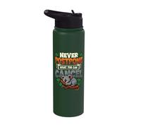 Koala Lover Lazy Humor Never Postpone What You Can Cancel Stainless Steel Insulated Water Bottle