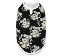 Koala Mama And Little Cute Dog Shirts Sleeveless Tank Top | Comfort Tees Vest Pet Clothes for All Cats Dogs