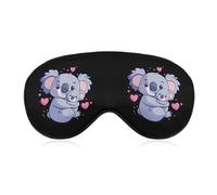 Koala Mama Sleep Mask Lightweight Blindfold Eye Mask with Adjustable Strap for Men Women