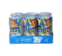Koala March Filled Biscuits 37g x 6 - Chocolate/Strawberry/Vanilla Milk Flavours - Crunchy Bites with Creamy Centre | Cute Koala Print Cookies (6 Pack, Vanilla Milk)