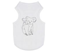 'Koala Mother & Baby' Pet Dog/Cat T-Shirt (PT00105662)
