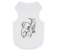 'Koala Napping In Tree' Pet Dog/Cat T-Shirt (PT00126255)