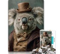 Koala Noble Puzzles for Adults Teens 1000pc Puzzle,Help The Brain Exercise Addictive Toys to Cultivate Patience A Work of Art (50x75cm)