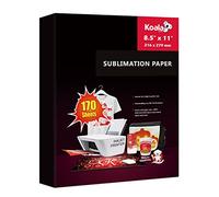 Koala Paper Sublimation Paper 170 Sheets 8.5x11 for Heat Transfer DIY Gift Compatible with Inkjet Sublimation Printer 105g