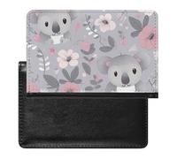 Koala Pattern Passport Cover Protector Rfid Blocking Passport Holder Id Card Holder Secure Travel Wallet Organizer for Passport Tickets Credit Cards, style, One Size