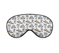 Koala Pattern Sleep Eye Mask Soft Sleep Cover Blindfold Sleeping Mask Cover for Sleep Travel