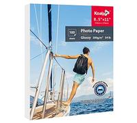 Koala Photo Paper Resin Coated 8.5x11 In Glossy Photo Printer Paper 200gsm