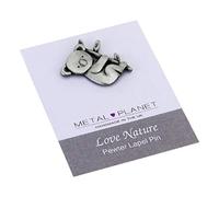 Koala pin badge by Metal Planet UK Animal gift
