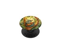 Koala Playing Guitar Eucalyptus Tree Australian Animal Art PopSockets Adhesive PopGrip