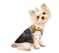 Koala Print Dog Shirt Summer Lightweight Pet T Shirts Soft Breathable Stretchy Cats Dogs Tee Shirt