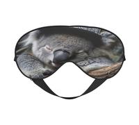 Koala Print Eye Mask for Sleeping, Soft and Breathable, Suitable for Nap, Travel, and Night Sleep