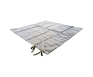 Koala Products Abode® Carp Fishing Camping Bedchair Bed Chair Bivvy Footpath Groundsheet Large (Bivvy)
