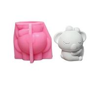 Koala Shape Silicone Molds for Epoxy Resin Soap Making Fondant Silicone Molds for Chocolate Candy Cake Baing Small Business Craft