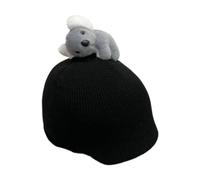 Koala Shaped Helmet Cover, Practical And Easy to Install, Ideal As A Gift Or Practical Accessory to Decorate Your Helmet.