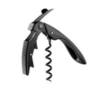 Koala Spain High Tech Two Stroke Corkscrew, Patented Automatic Tab, All Black