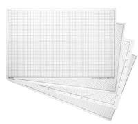 Koala Tools | Geometric Grid Transparency Sheets (Variety Pack of 4) - 11" x 17" | Overhead Projector and Light Box Transparencies - Tracing Film for Sketching & Drawing