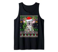 Koala Ugly Christmas Sweaters Holiday Santa Cute Xmas Tank Top