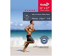 Koala Ultra Premium Photo Paper 11x17 In Glossy Photo Printer Paper for Inkjet Printer Water Resistant 50 Sheets 72lb