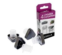 Koala Wine Stopper And Antigoteo Black - 4 Pieces.